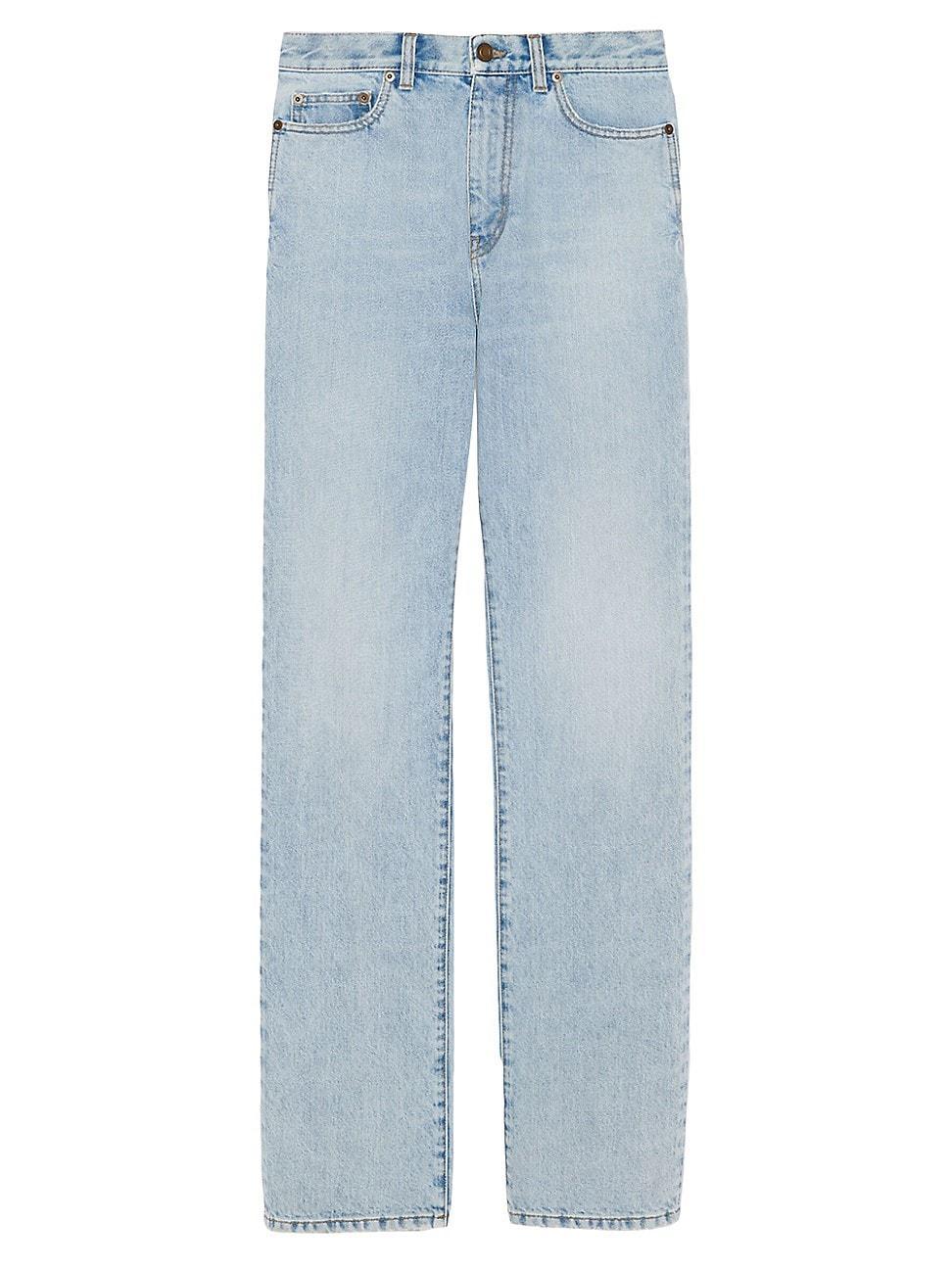 Womens Janice Jeans in Clear Sky Blue Denim product image