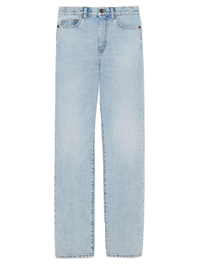 Womens Janice Jeans in Clear Sky Blue Denim Product Image