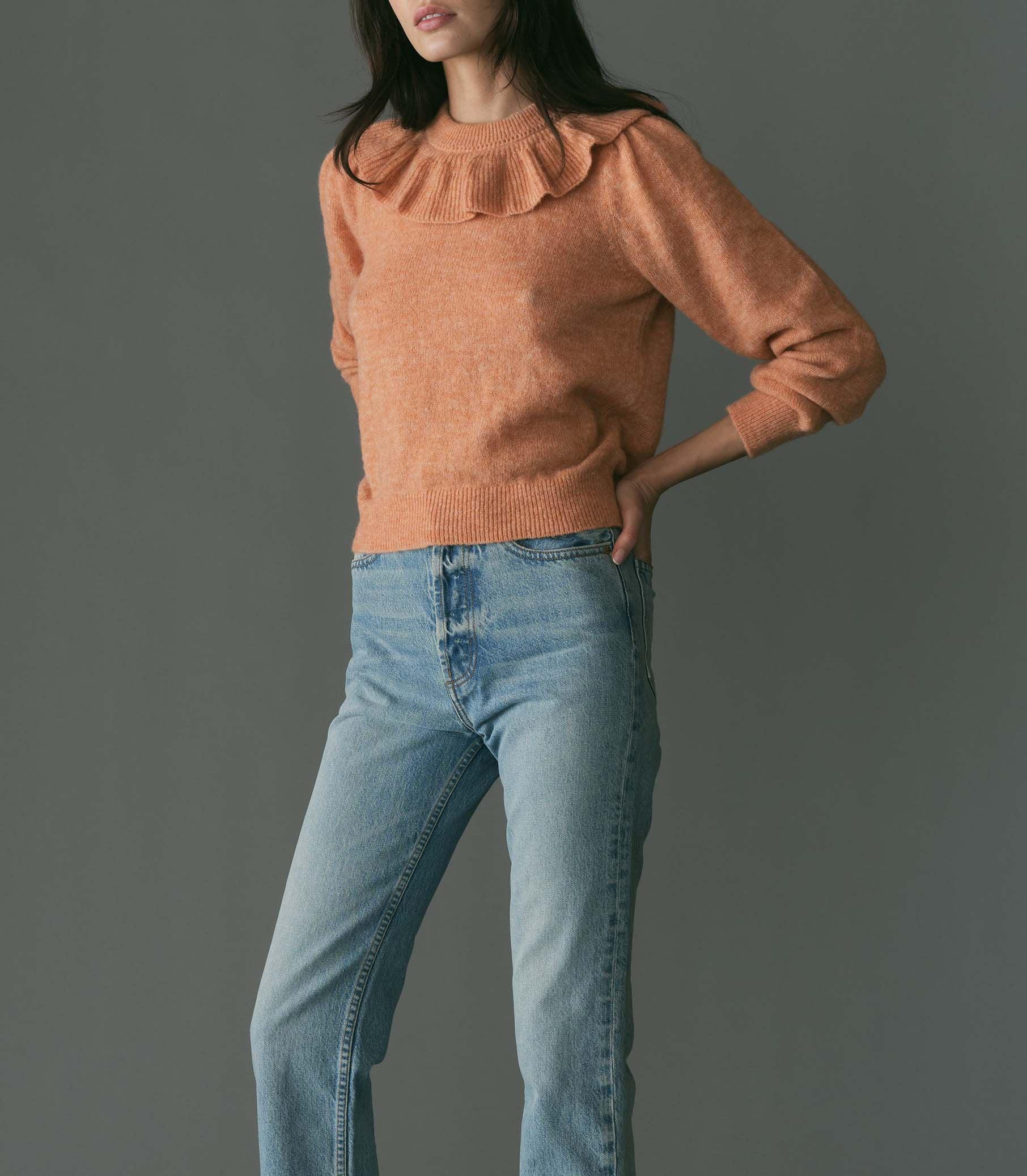 AZARIA SWEATER -- CORAL product image