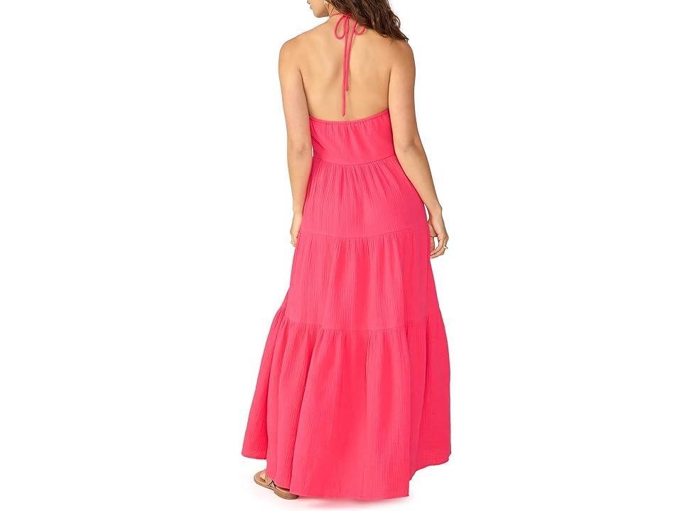 Sanctuary Tiered Halter Neck Dress (Sunkissed) Women's Clothing Product Image