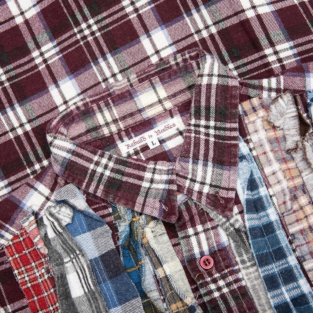 Ribbon Flannel Shirt - Assorted Male Product Image