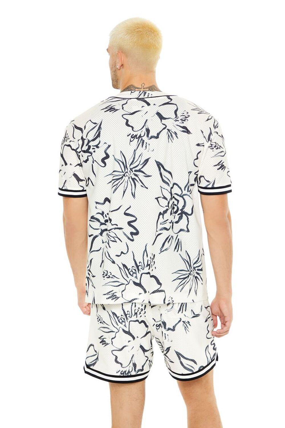 Floral Print Baseball Jersey | Forever 21 Product Image