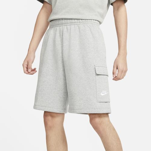 Nike Mens Nike Cargo Club Shorts - Mens Black/White Product Image