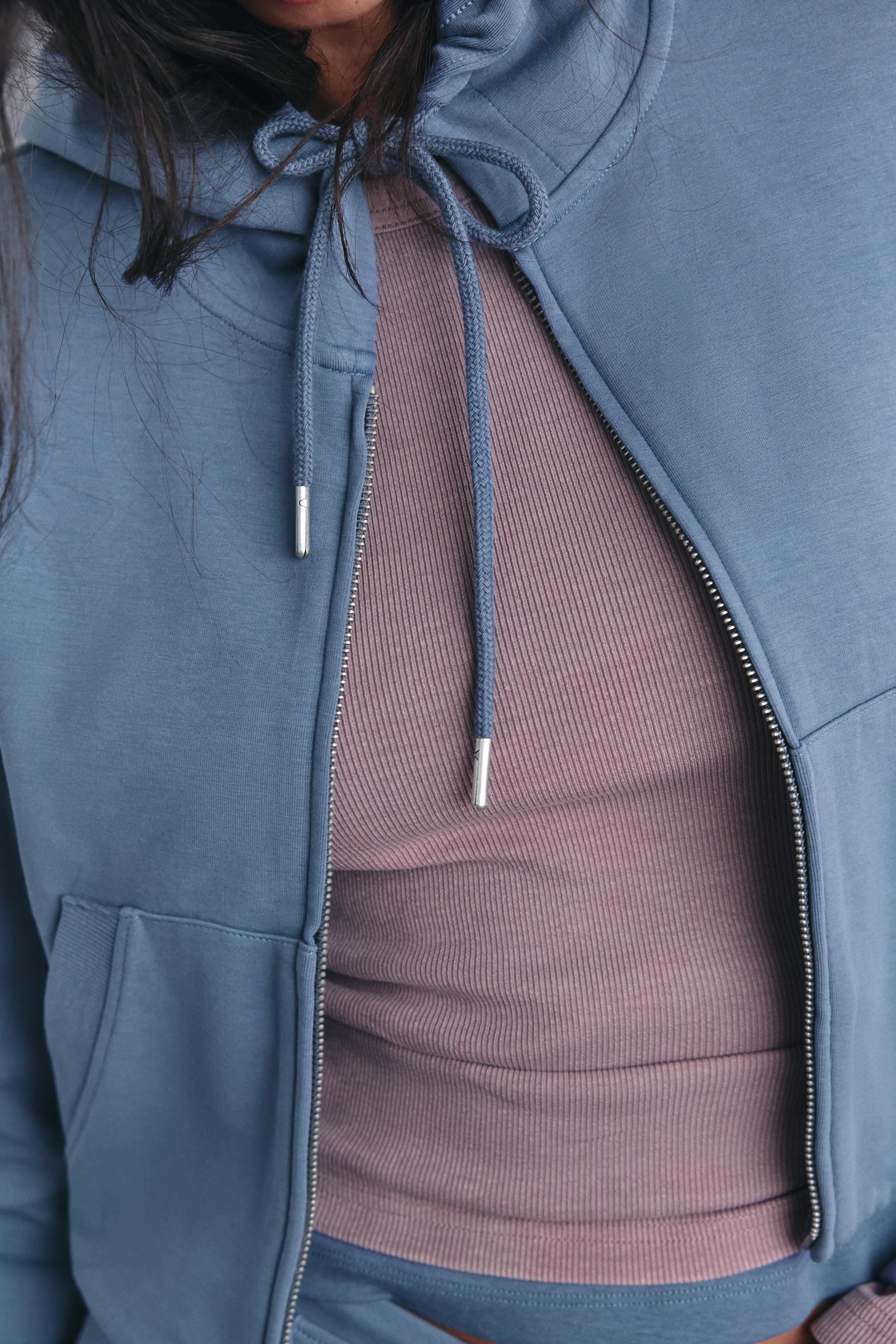 CROPPED INTERLOCK SWEATSHIRT Product Image