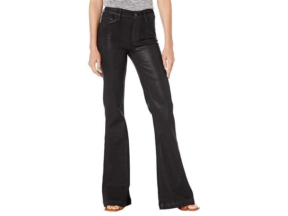 Paige Genevieve Fog Luxe Coating (Black Fog Luxe Coating) Women's Jeans Product Image