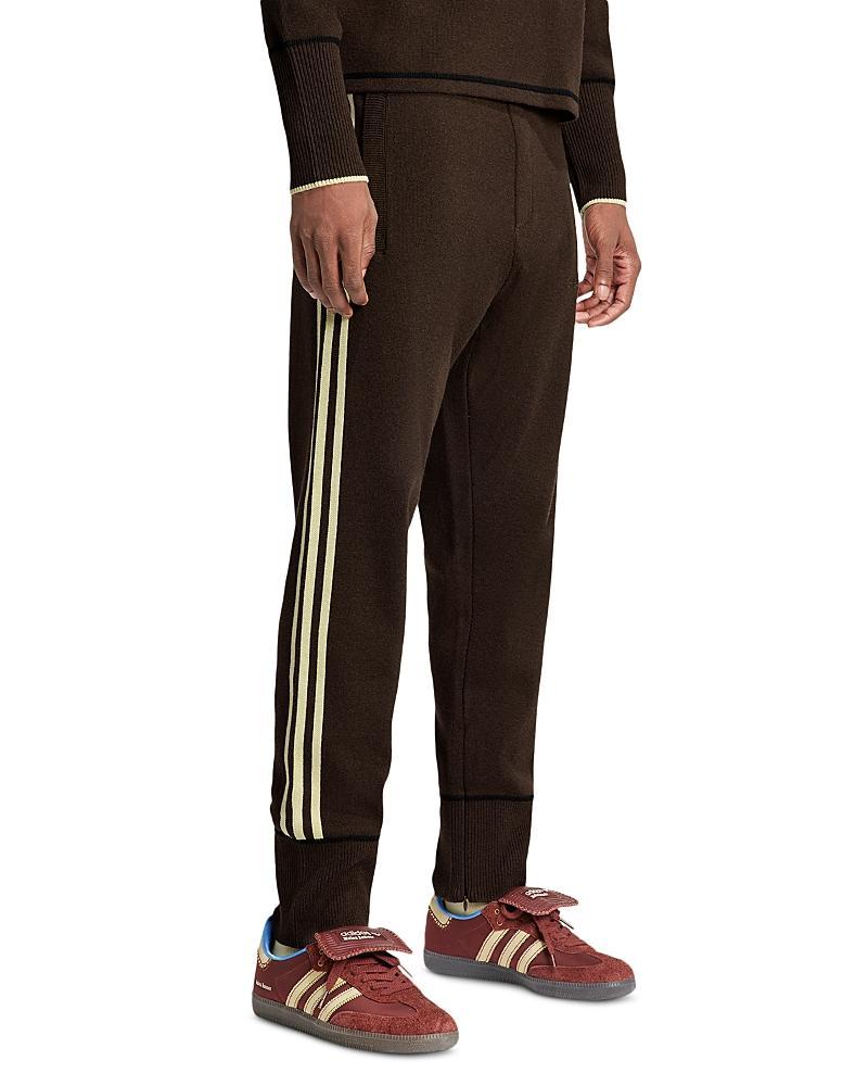 x Wales Bonner Mens 3-Stripe Knit Tapered Pants Product Image