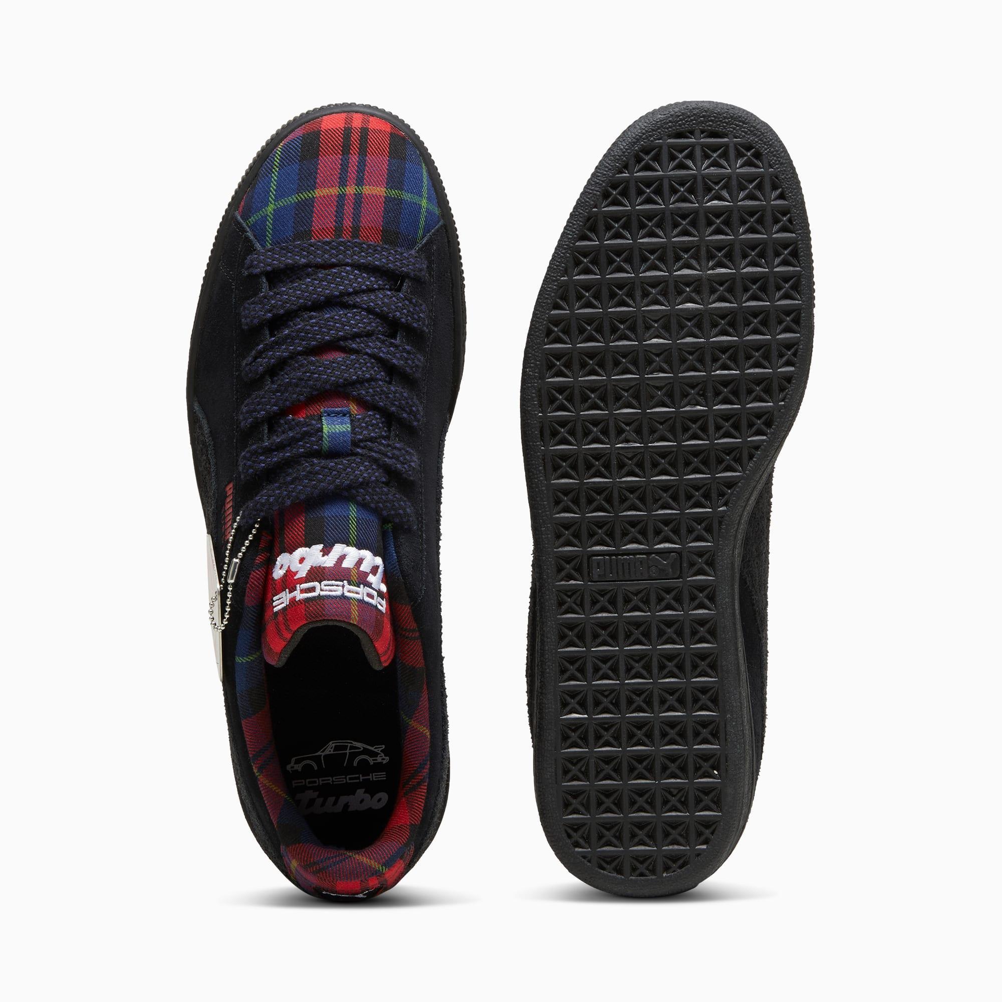 Porsche Legacy Suede Classic Tartan Sneakers Product Image