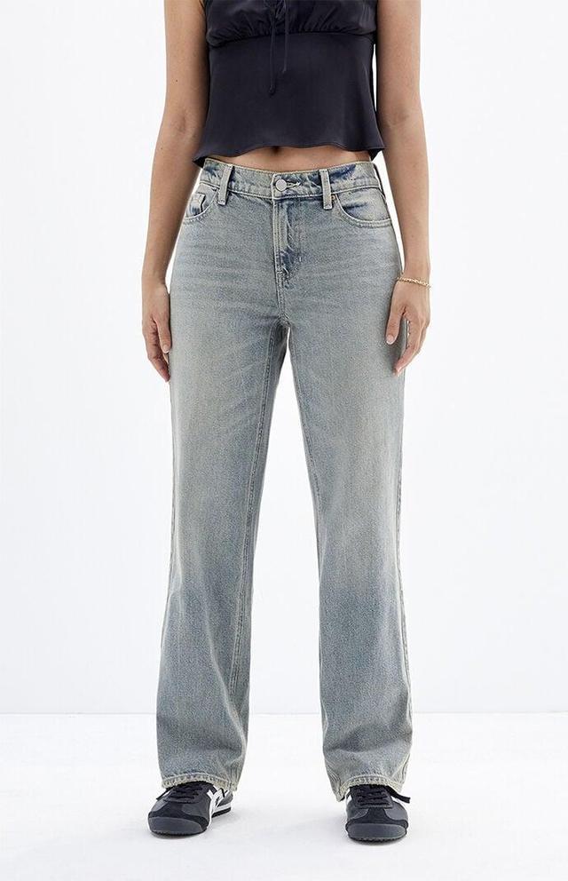 Women's Jordyn Low Rise Straight Leg Jeans - Product Image