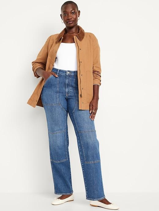 High-Waisted OG Loose Utility Jeans Product Image