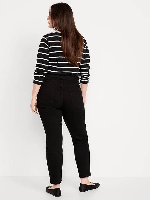 High-Waisted OG Straight Ankle Jeans Product Image