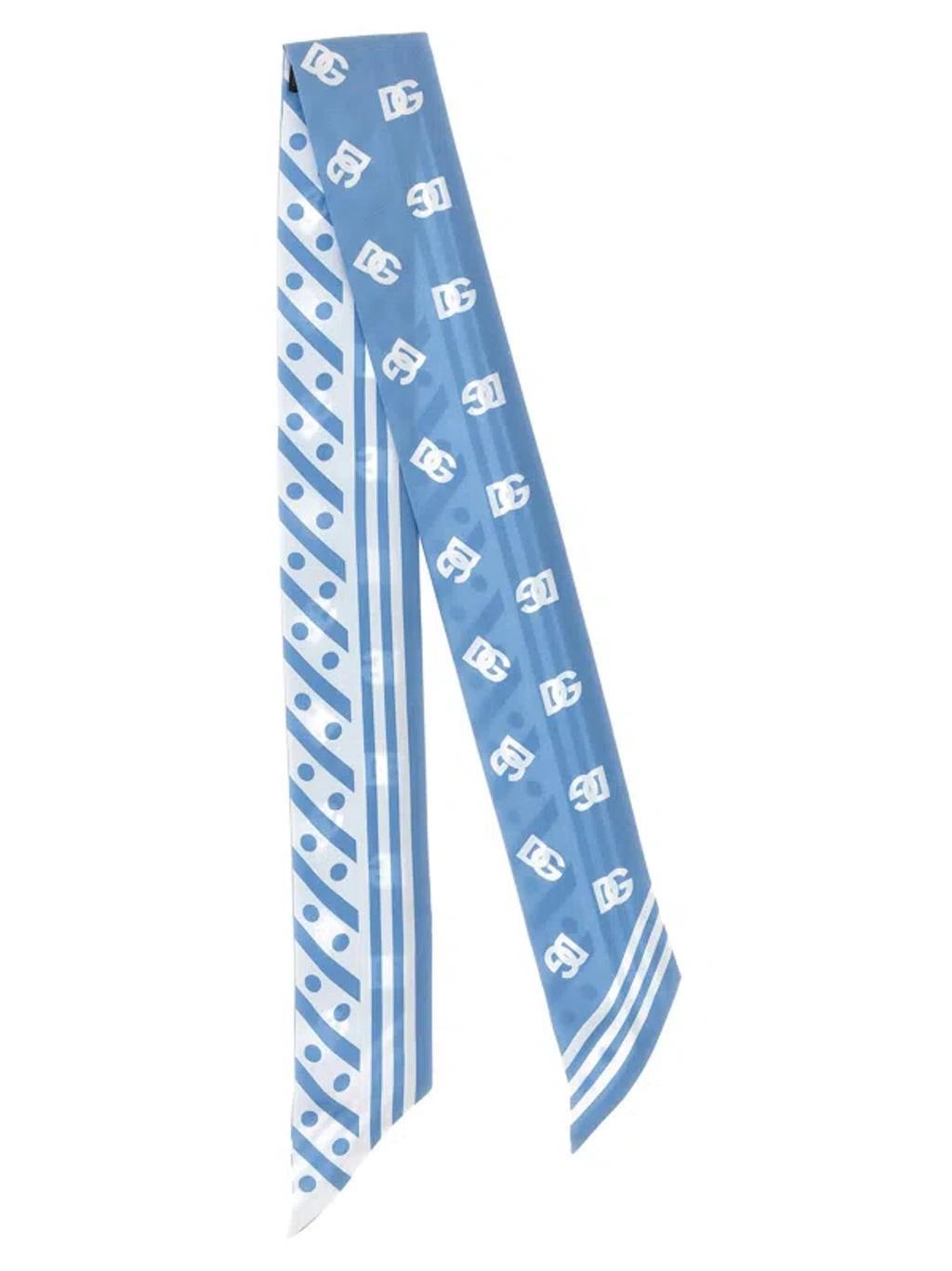 Dg Scarves, Foulards Light Blue Product Image