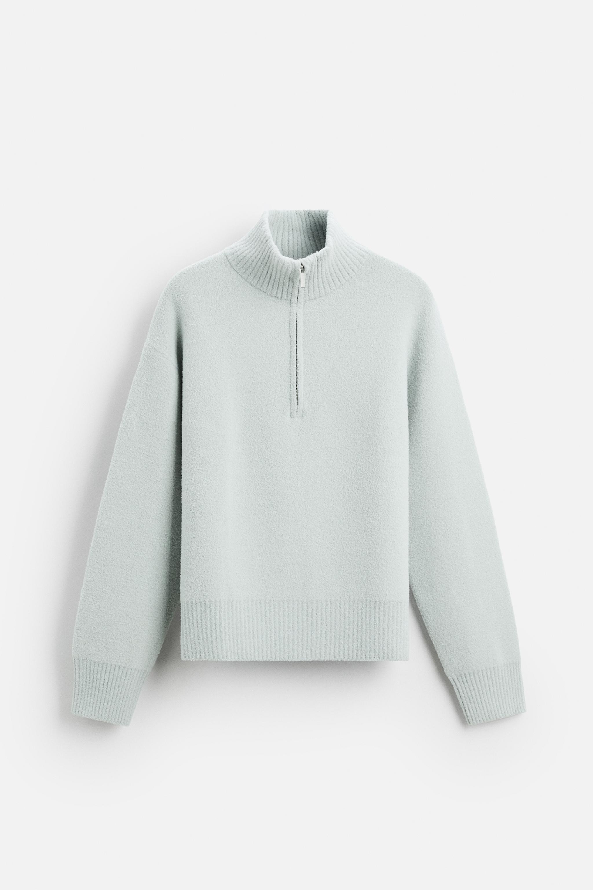 QUARTER ZIP SWEATER Product Image