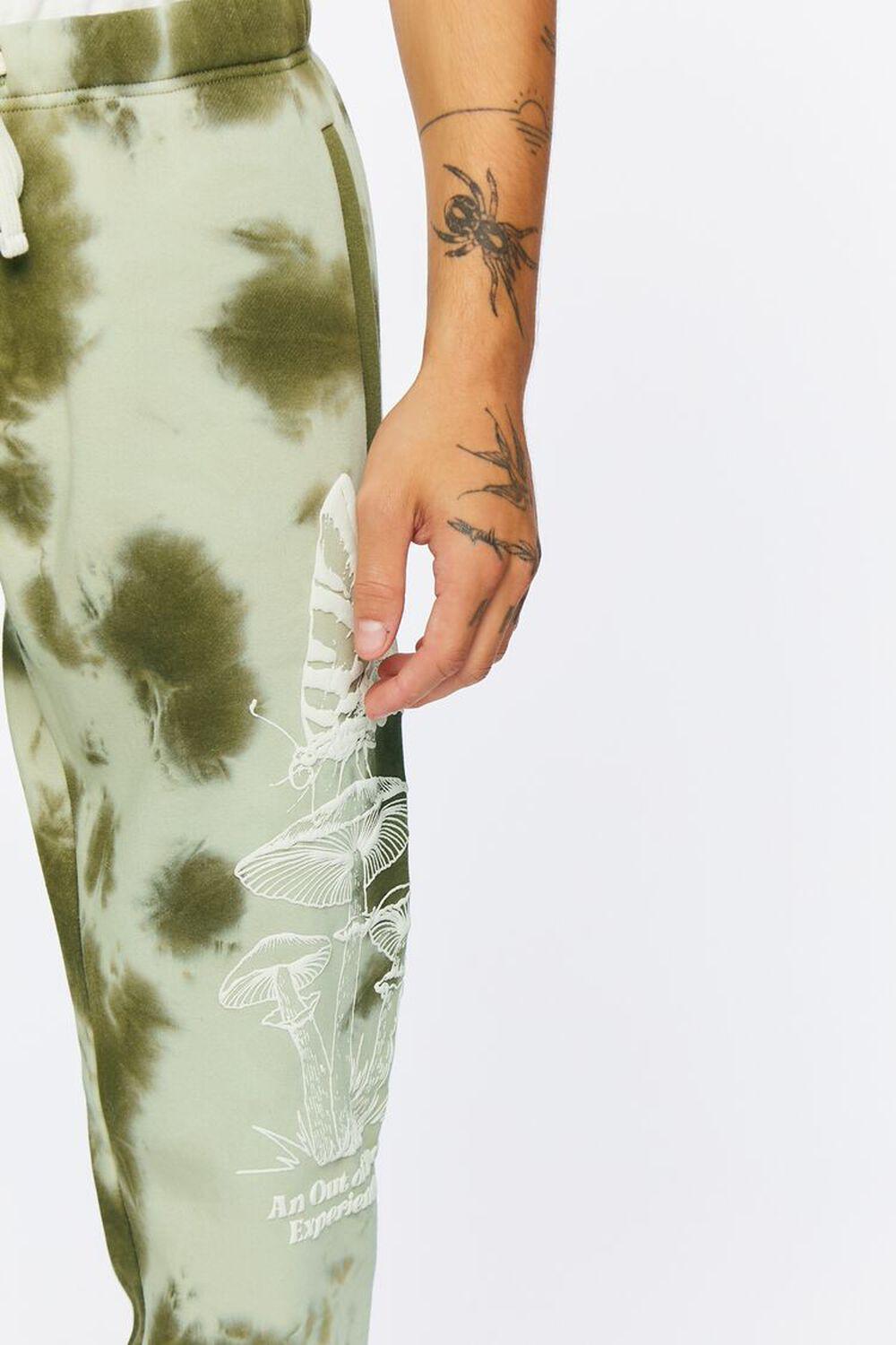 Tie-Dye Metamorph Graphic Joggers | Forever 21 Product Image