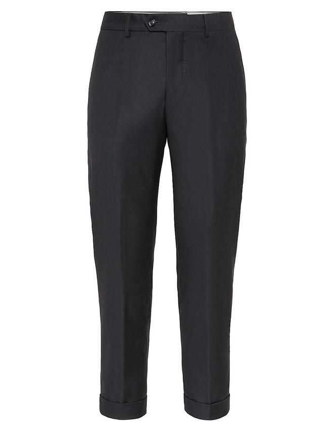 Mens Formal Fit Trousers in Super 150s Virgin Wool Four Season Batavia Product Image