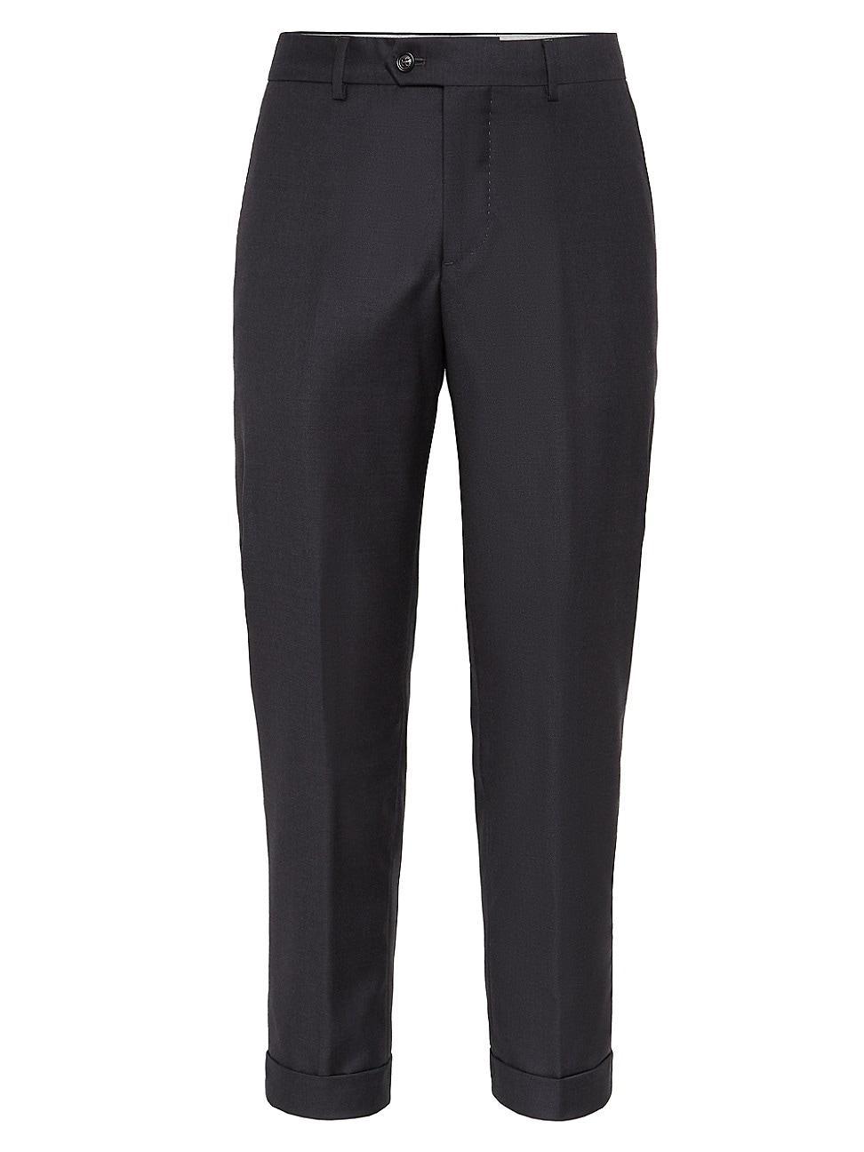 Mens Formal Fit Trousers in Super 150s Virgin Wool Product Image