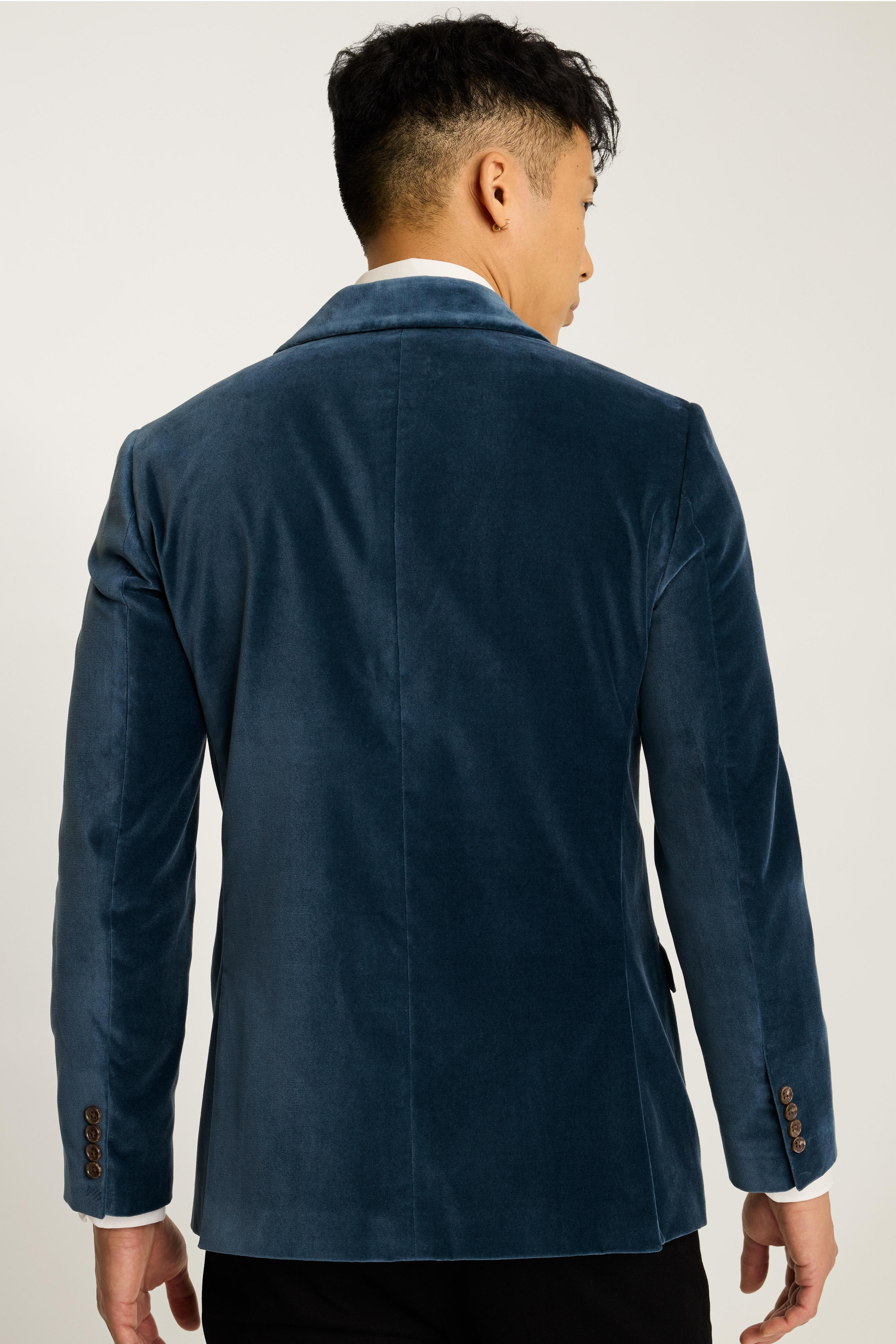 Jetsetter Italian Velvet Blazer Product Image