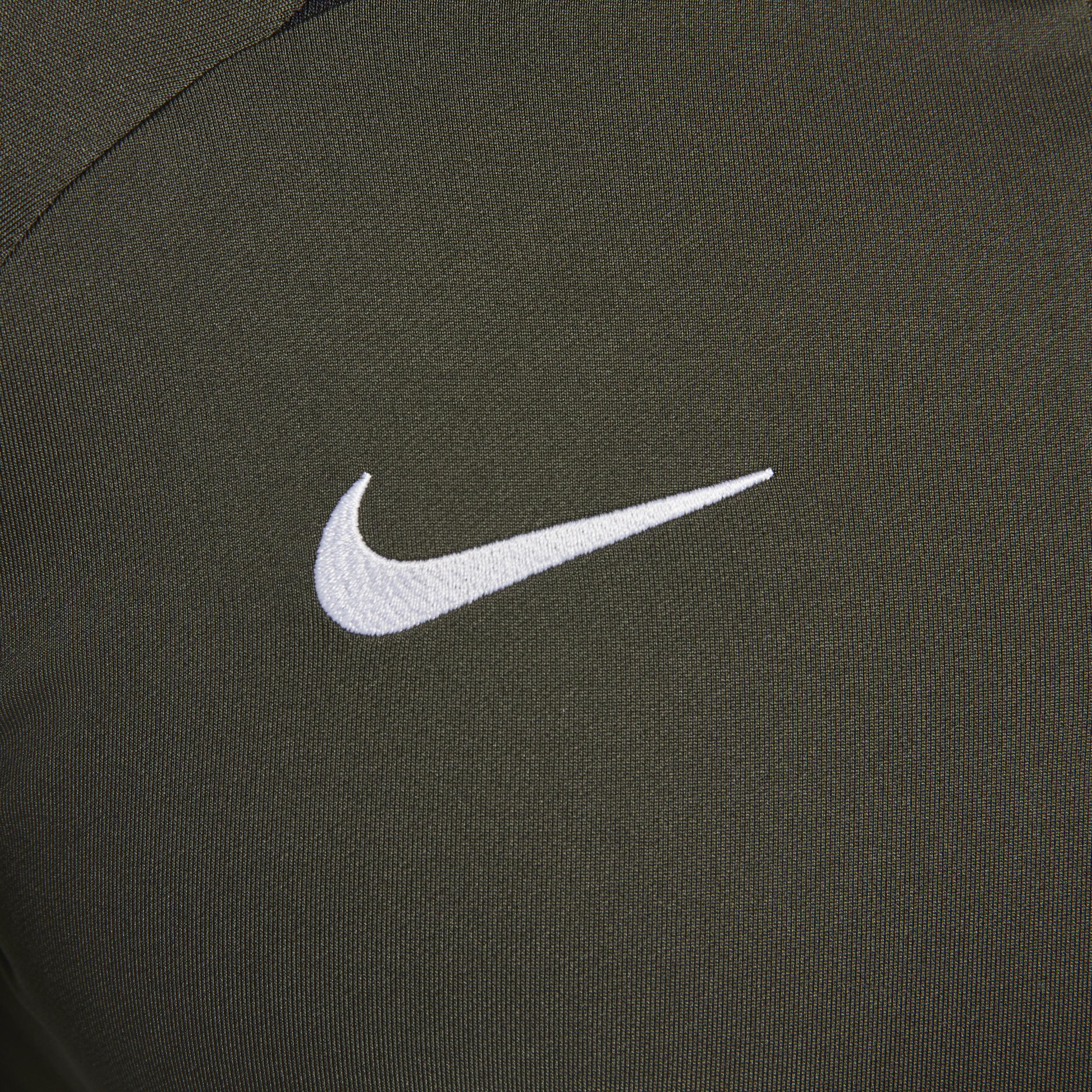 Mens Nike Olive Barcelona 2023/24 Strike Drill Performance Raglan Quarter-Zip Long Sleeve Top Product Image