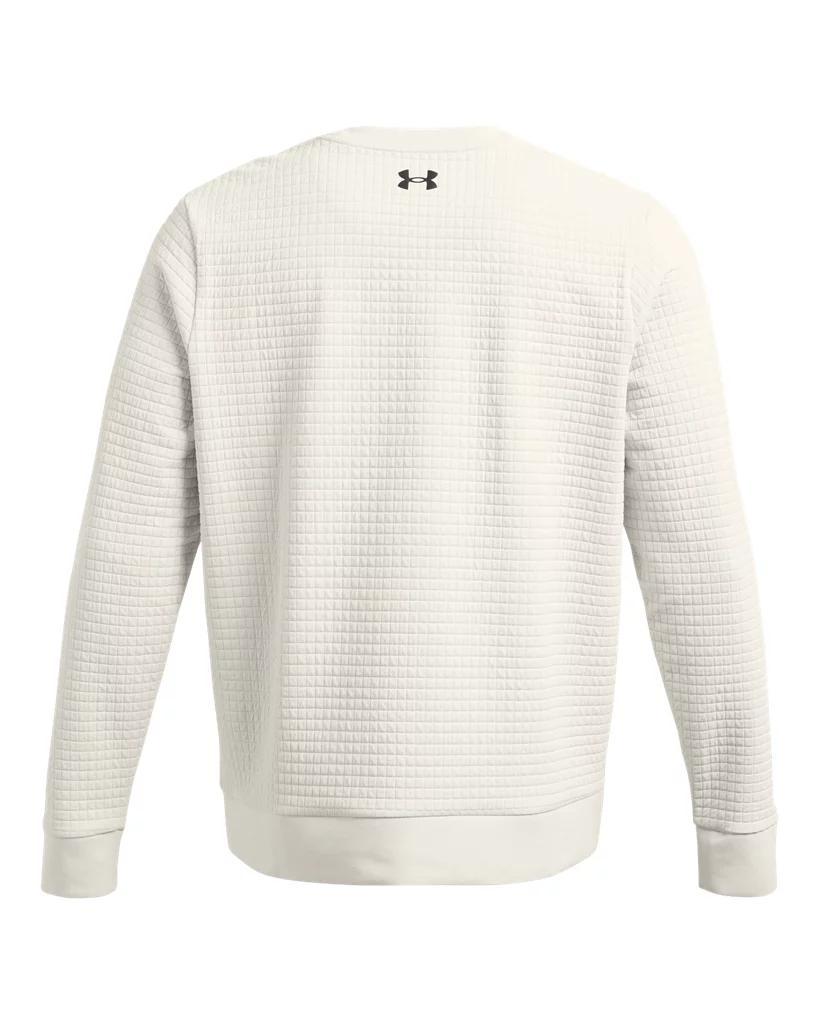 Men's UA Unstoppable Fleece Grid Crew Product Image