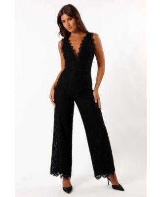 Women's Eloise Lace Jumpsuit Product Image