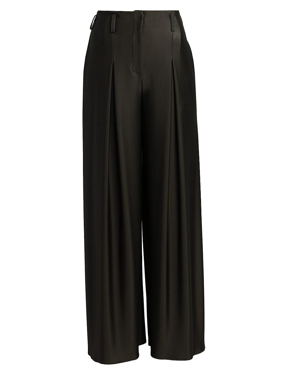 Womens Jersey Wide-Leg Pants Product Image