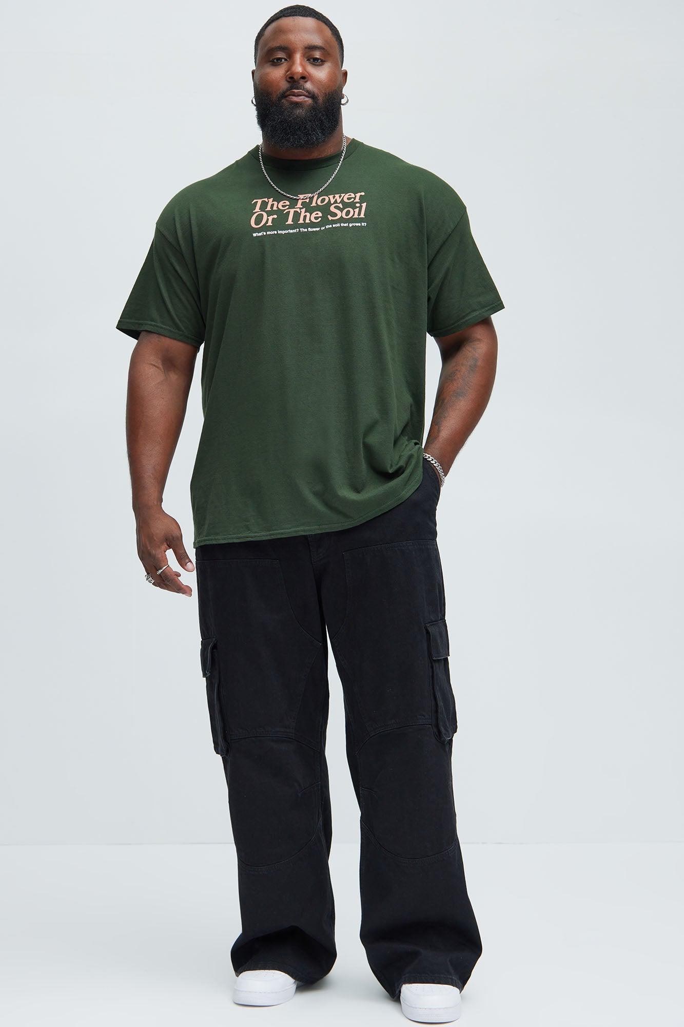 The Flower Or The Soil Short Sleeve Tee - Hunter Green Product Image