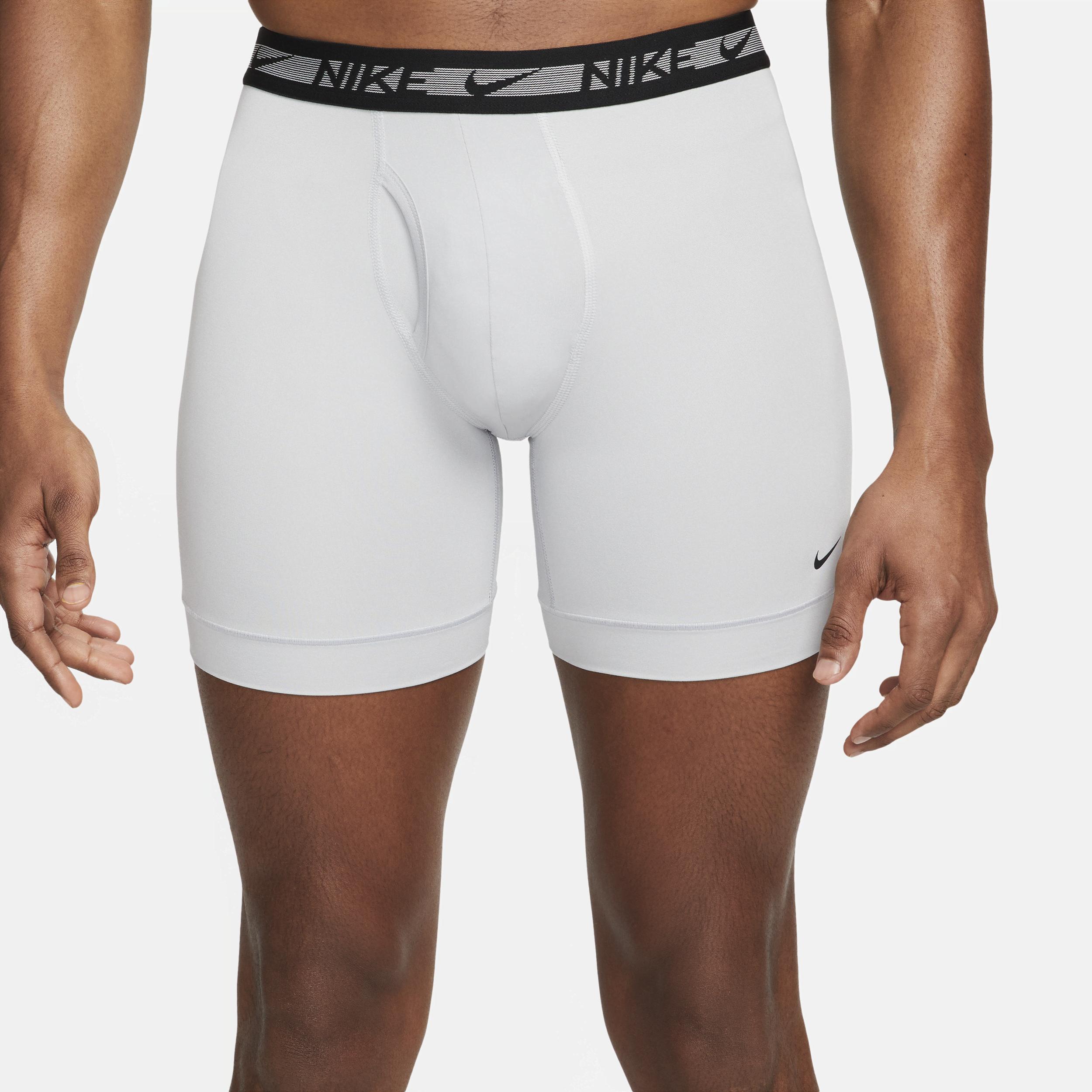 Nike Men's Dri-FIT Ultra-Stretch Micro Boxer Briefs (3-Pack) Product Image