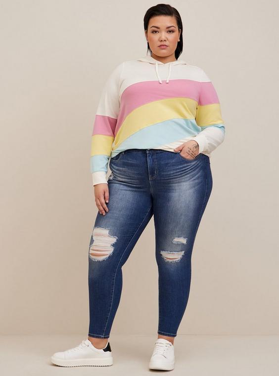 High-Rise Bombshell Skinny Stretch Jeans product image