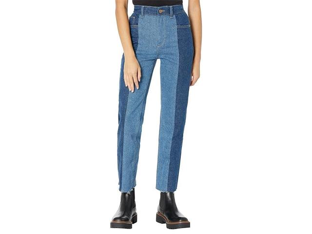 DL1961 Patti Straight Hour (Blue Hour) Women's Jeans Product Image