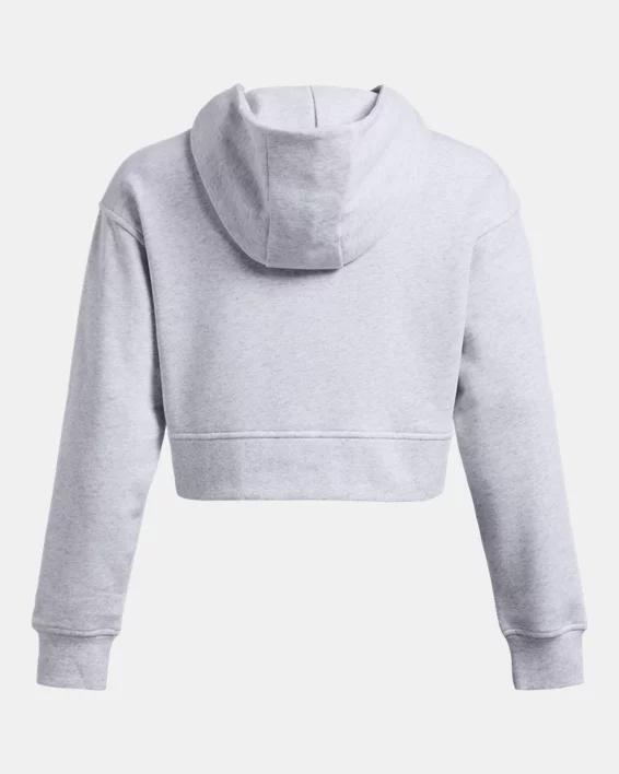 Women's UA Rival Fleece Collegiate Cropped Hoodie Product Image