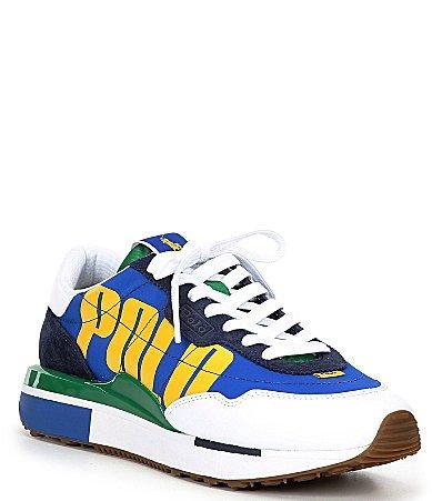 Polo Ralph Lauren Mens Train 89 Polo Beach Sneakers Product Image