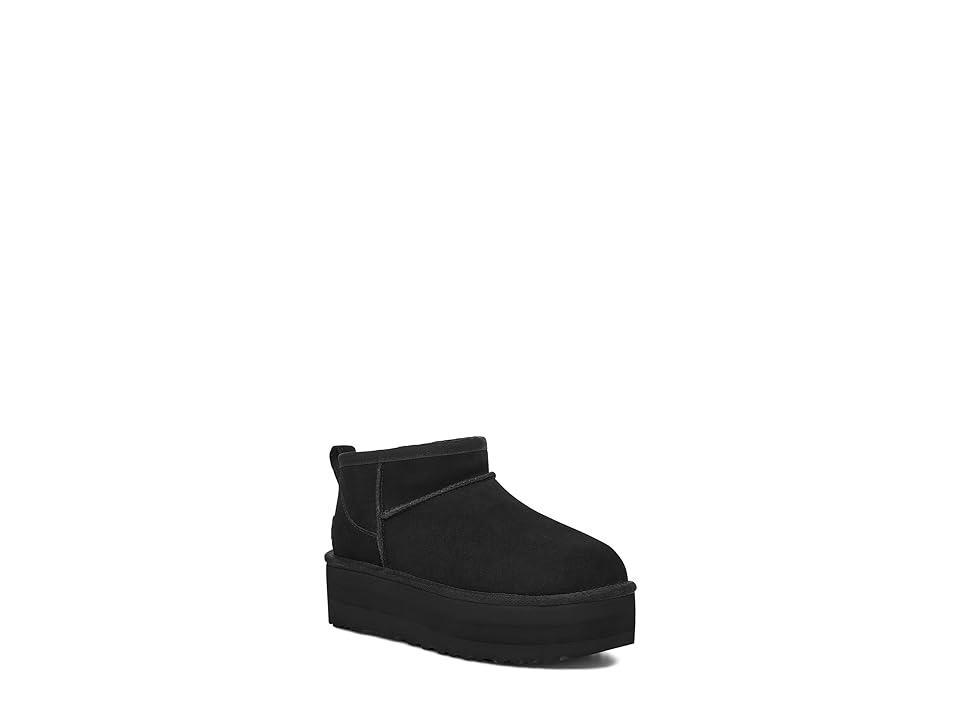 UGG Classic Ultra Mini Platform Suede Booties Product Image