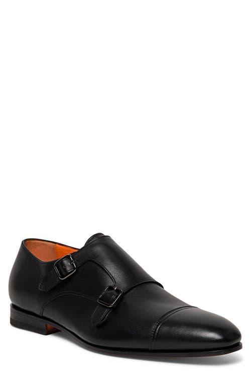 Mens Levante Double Buckle Monk Strap Shoes Product Image