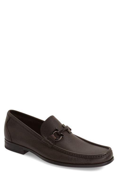 Mens Grandioso Gancini Bit Leather Loafers Product Image