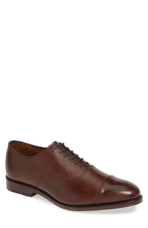 Allen Edmonds Park Avenue Oxford (Coffee) Men's Lace Up Cap Toe Shoes Product Image