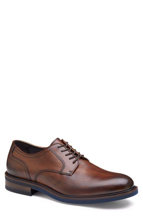 JOHNSTON & MURPHY COLLECTION Hartley Water Resistant Plain Toe Derby Product Image