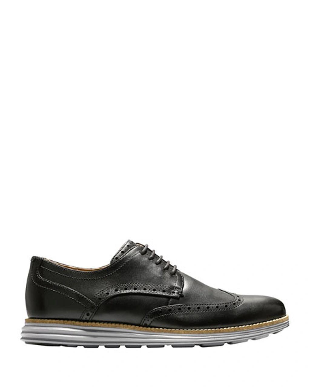 COLE HAAN Original Grand Short Wingtip Oxfords In Black Product Image