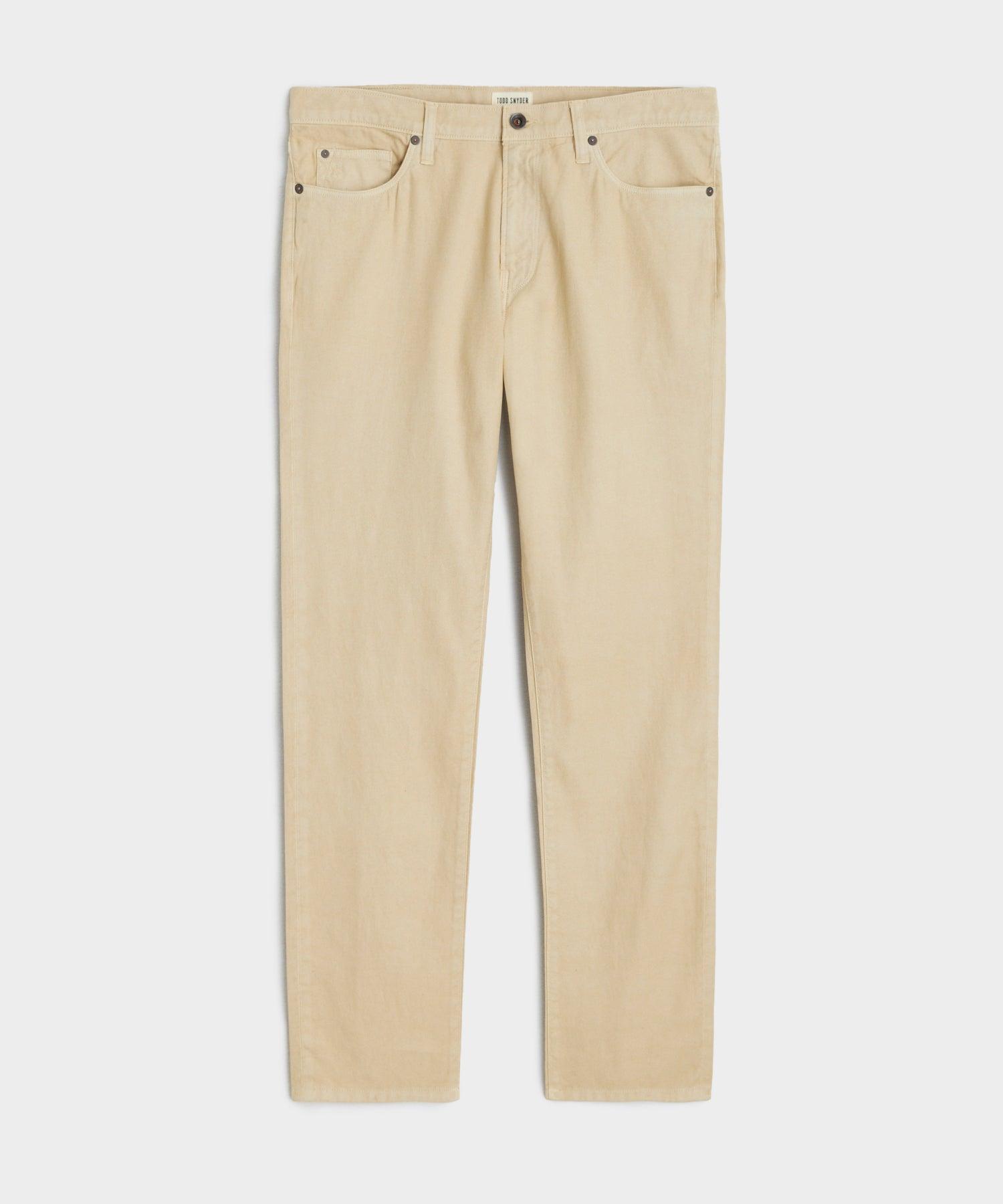 Slim 5-Pocket Cotton Linen Pant Product Image