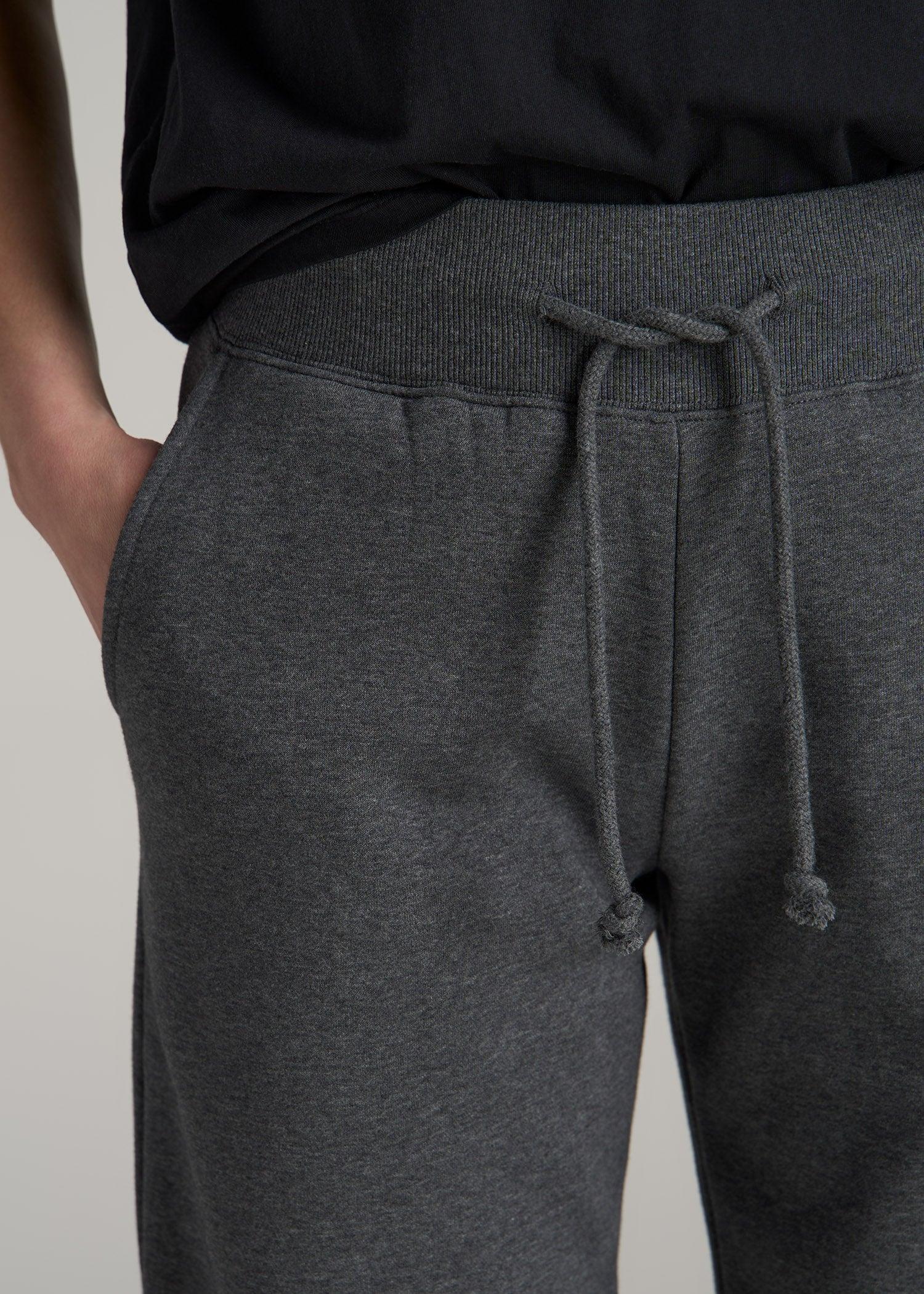 A.T. Basics Athletic Joggers for Tall Women in Charcoal Mix Product Image