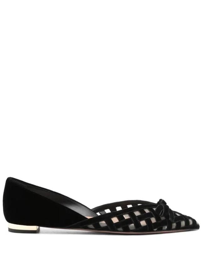 AQUAZZURA Flats In Black Product Image