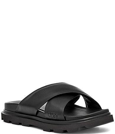 UGG Mens Capitola Cross Slide Sandals Product Image