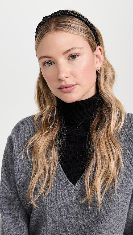 Lele Sadoughi Jessie Faux Leather Headband | Shopbop Product Image