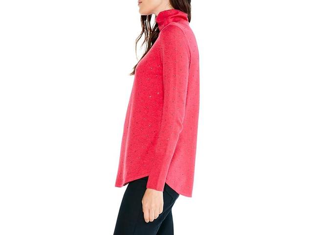 NIC+ZOE Vital Twinkle Sweater (Rose) Women's Clothing Product Image