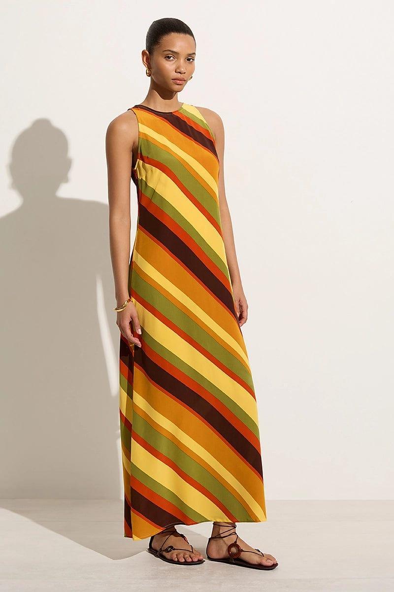 Esposende Midi Dress Cisco Stripe Sun - Final Sale Product Image