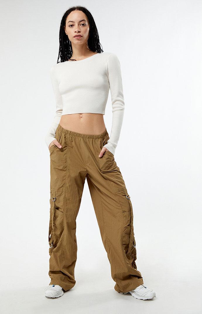 Women's Ruched Low Rise Pull-On Pants product image