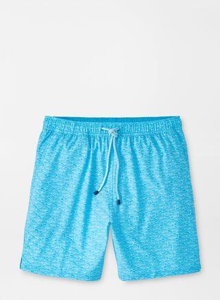 Mens Ocean Traffic Swim Trunks Product Image