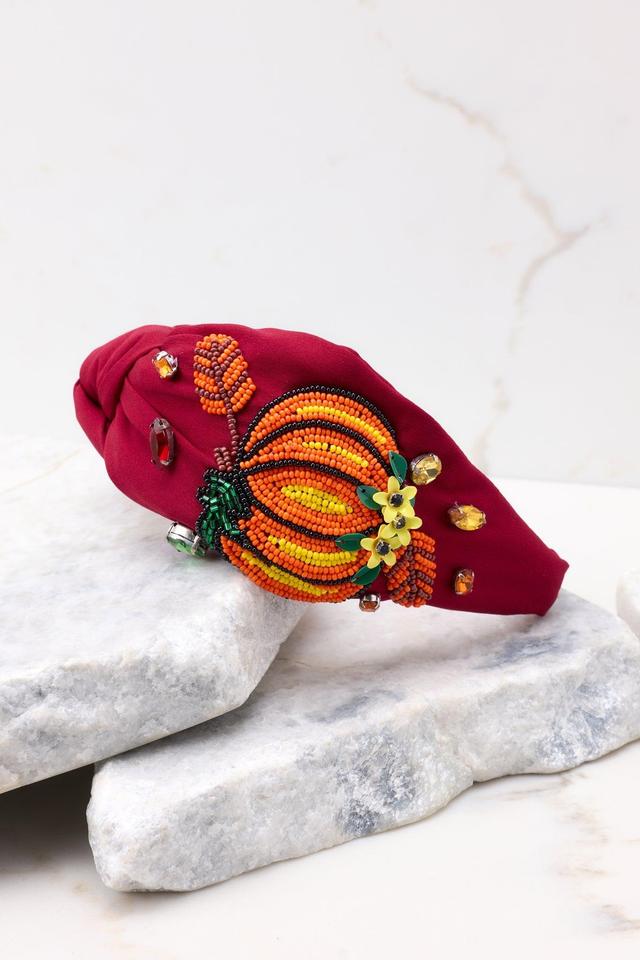 Best Harvest Burgundy Headband Product Image