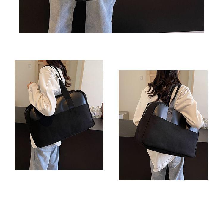 Two Tone Carryall Bag Product Image