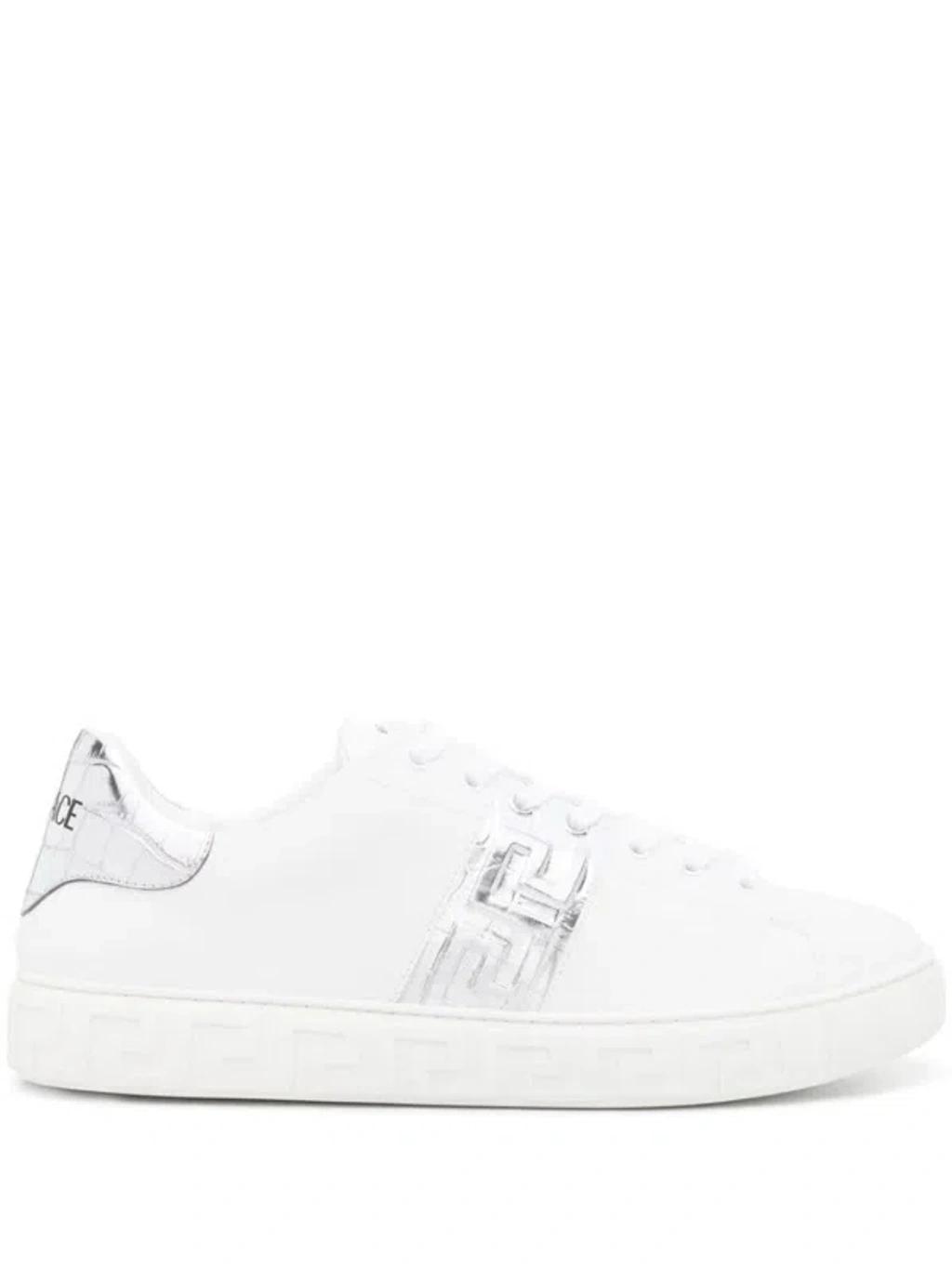 VERSACE Sneakers In White Product Image