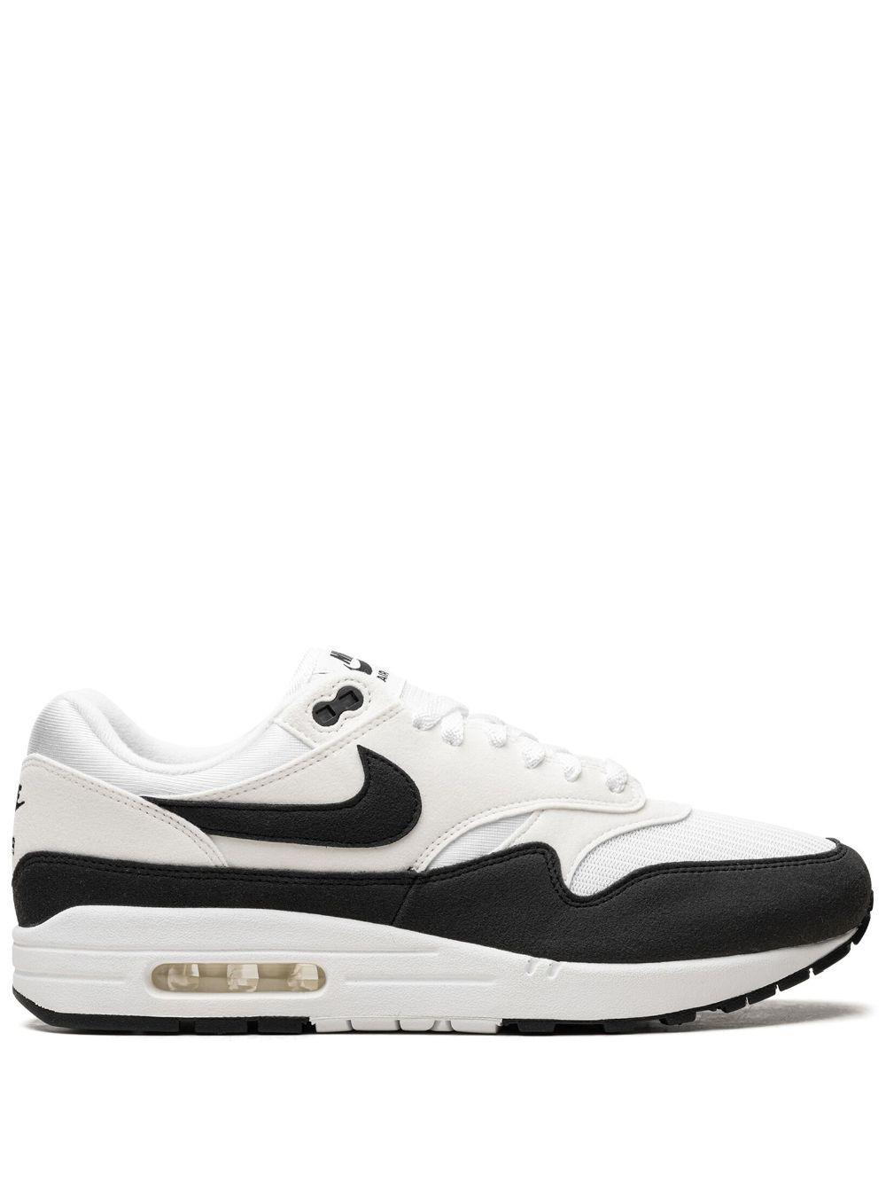 NIKE Air Max 1 Panelled Sneakers In White Product Image