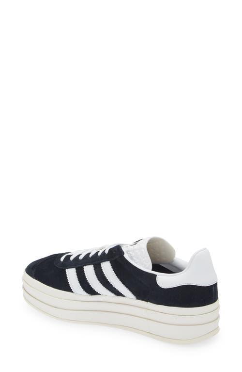 ADIDAS ORIGINALS Gazelle Bold Platform Sneaker In Black Product Image